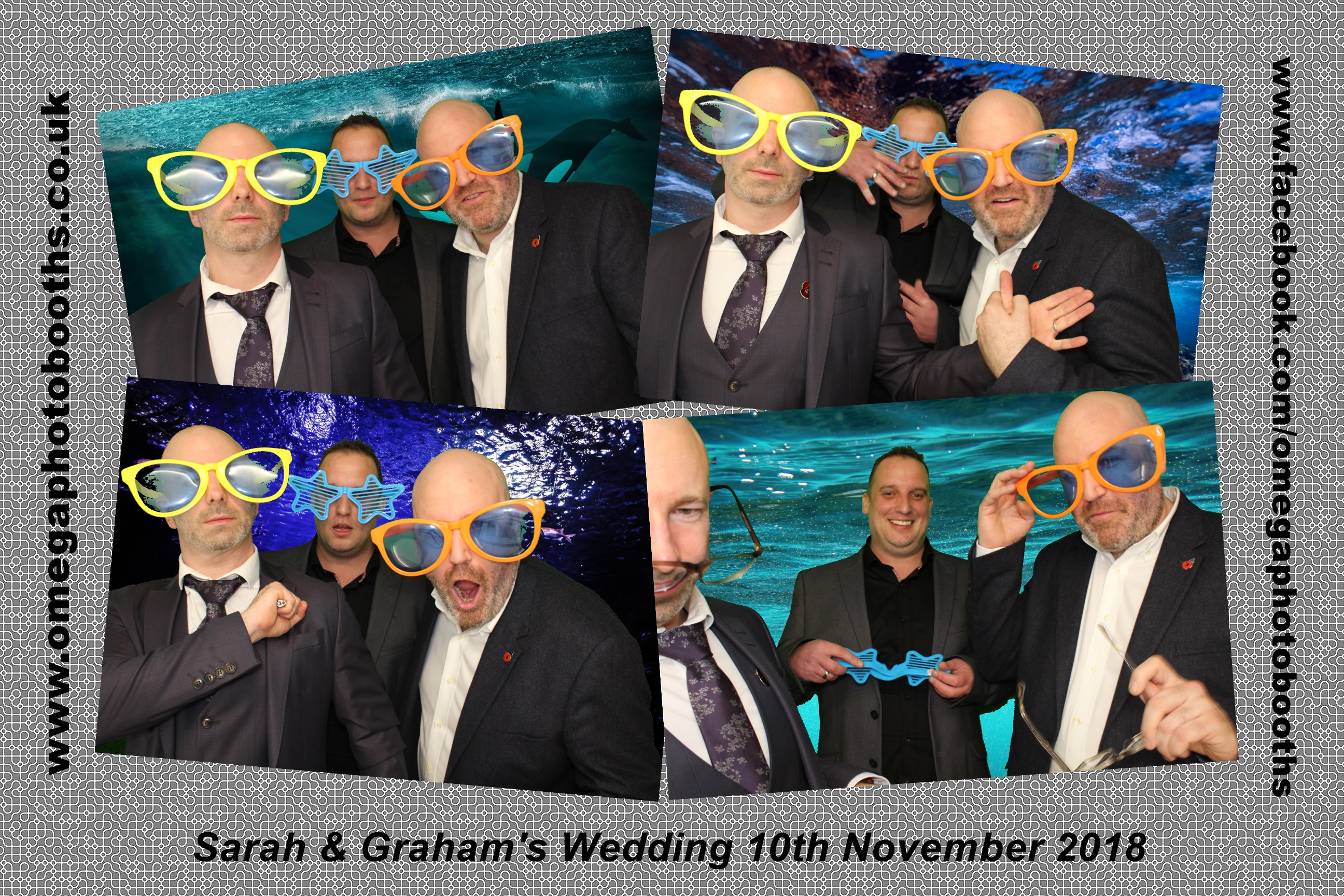Sarah and Graham’s wedding | View more photos from the event at gallery.omegaphotobooths.co.uk/u/Omega-Photobooths/Sarah-and-Graham’s-wedding
